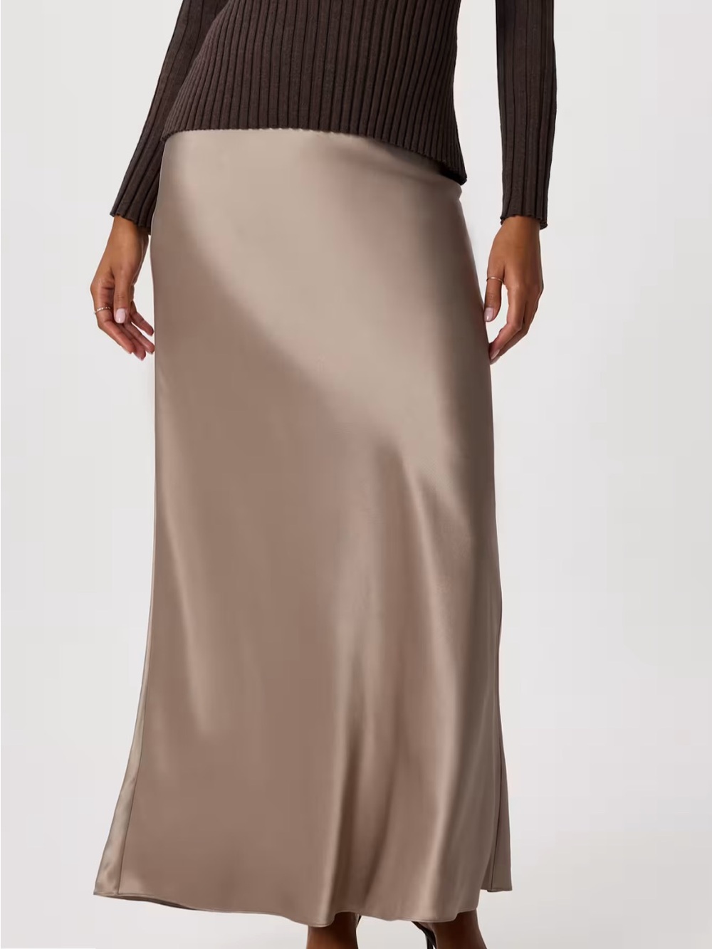 Quince Silk Maxi Skirt - Picture 2 of 3